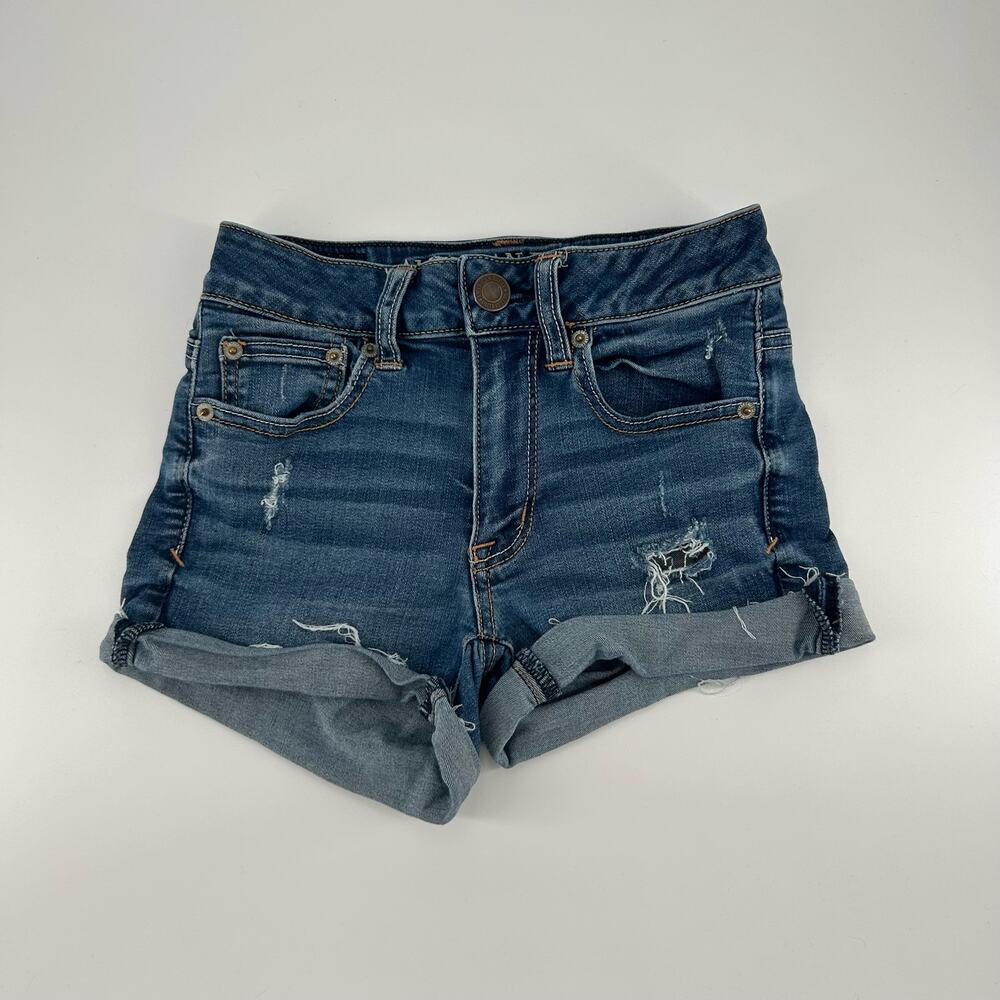 American Eagle Hi-Rise Shorties